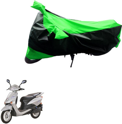 Mdstar Waterproof Two Wheeler Cover for Indus(Yo EXL, Black, Green)
