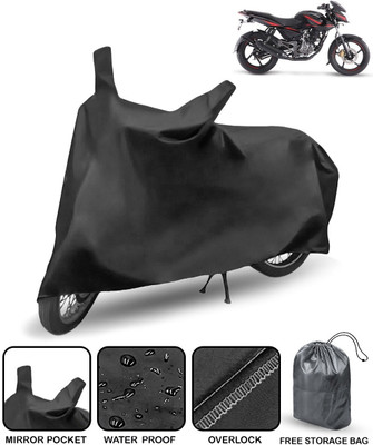 CARNEST Two Wheeler Cover for Bajaj(Pulsar 135 BS6, Black)