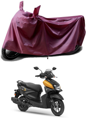 APNEK Waterproof Two Wheeler Cover for Yamaha(RayZR 125 BS6, Maroon)