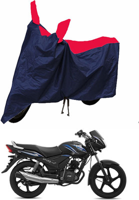 MMSSTAR Waterproof Two Wheeler Cover for TVS(Star, Red, Blue)