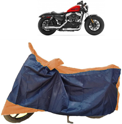 AutoKick Two Wheeler Cover for Harley Davidson(Forty Eight, Multicolor)
