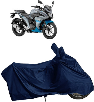 DIGGU Two Wheeler Cover for Yamaha(Fazer 25 BS6, Blue)