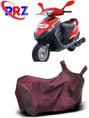 RRZ Waterproof Two Wheeler Cover for Mahindra(Flyte, Maroon)