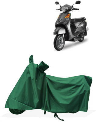 Tricway Two Wheeler Cover for Indus(Yo EXL, Green)