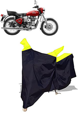 Amexride Two Wheeler Cover for Royal Enfield(Electra 4S, Multicolor)