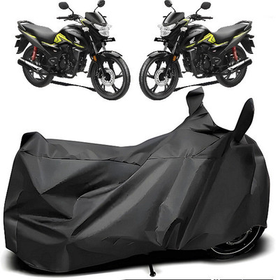 DeepShakshi AUTOMOTIVE Waterproof Two Wheeler Cover for Universal For Bike(BS6, Black)