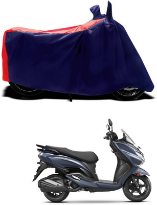 CODOKI Waterproof Two Wheeler Cover for Suzuki(Burgman Street 125, Red)