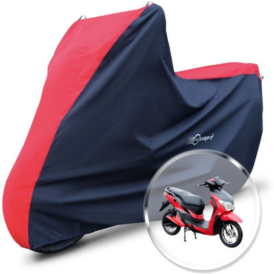 Neodrift Two Wheeler Cover for Hero(Electric, Grey, Black)