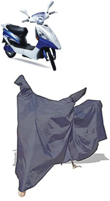 Amexride Two Wheeler Cover for Hero Electric(Electric Maxi, Grey)