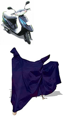 Amexride Two Wheeler Cover for TVS(Teenz, Blue)