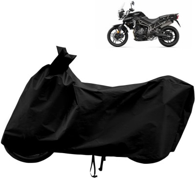 Horseyaart Waterproof Two Wheeler Cover for Triumph(Tiger 800 XR, Black)