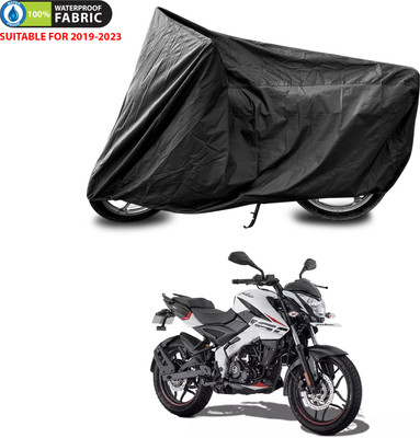 PAGORA Waterproof Two Wheeler Cover for Bajaj(Pulsar NS 160, Black)