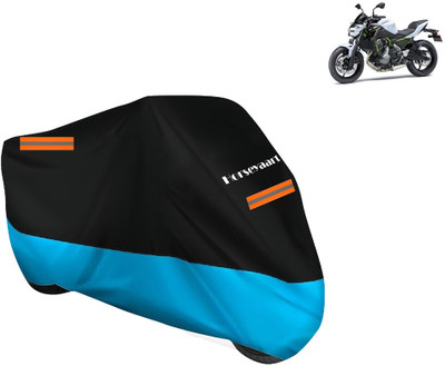Horseyaart Waterproof Two Wheeler Cover for Kawasaki(Z650, Blue)