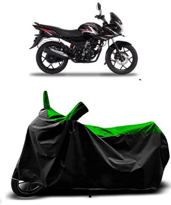 VESMEI Two Wheeler Cover for Bajaj(Discover 150 s, Green)