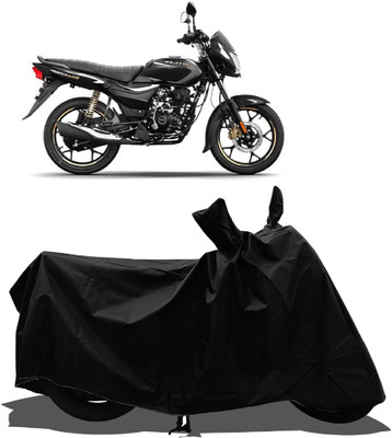 Tricway Waterproof Two Wheeler Cover for Bajaj(Platina 110 H-Gear BS6, Black)