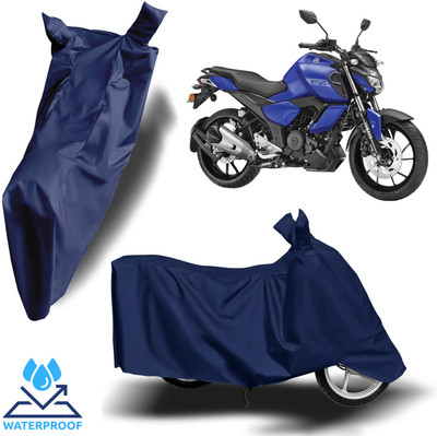 Autoinnovation Waterproof Two Wheeler Cover for Yamaha(FZ-Fi Version 3.0, Blue)