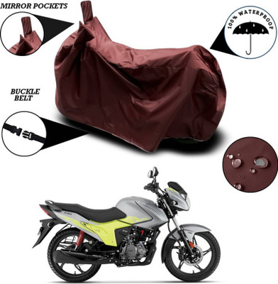 AASHTIK MART Two Wheeler Cover for Hero(Glamour i3s BS6, Maroon)