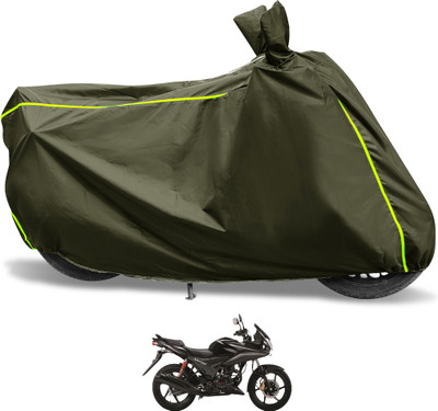 Euro Care Waterproof Two Wheeler Cover for Honda(CBF Stunner, Green)