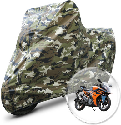 Neodrift Two Wheeler Cover for KTM(RC 390, Green)