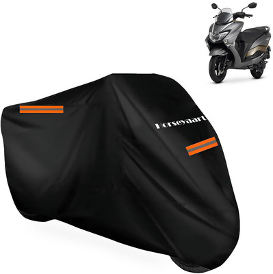 Horseyaart Waterproof Two Wheeler Cover for Suzuki(Burgman Street, Black)