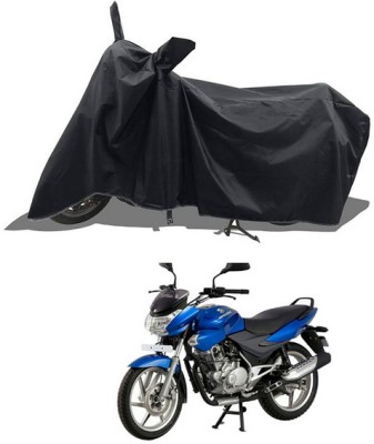 PAGORA Waterproof Two Wheeler Cover for Bajaj(Discover 135, Black)