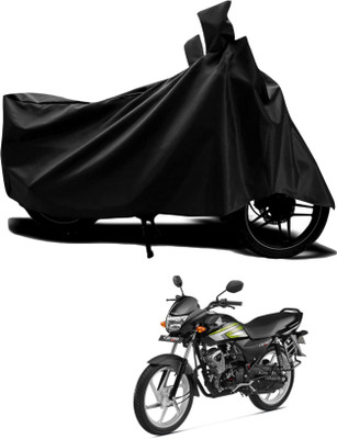 AASHTIK MART Two Wheeler Cover for Hero(CD deluxe, Black)