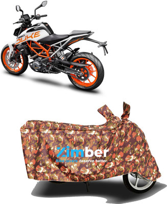 AutoRash Two Wheeler Cover for KTM(390 Duke, Blue)