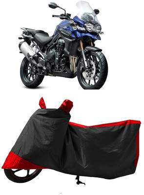 GROFATIK Two Wheeler Cover for Triumph(Tiger 800 XCA, Red)