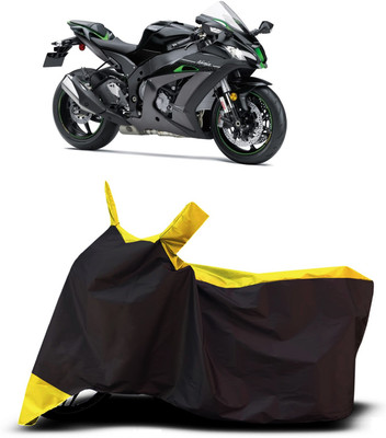 VESMEI Two Wheeler Cover for Kawasaki(Ninja ZX-10R SE, Yellow)