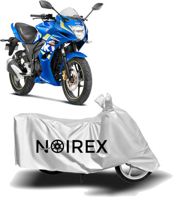 NOIREX Two Wheeler Cover for Suzuki(Gixxer SF, Silver)