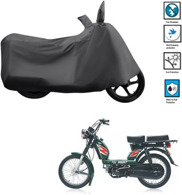 CODOKI Waterproof Two Wheeler Cover for TVS(Heavy Duty Super XL, Grey)