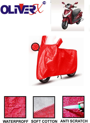 AUTOCAD Waterproof Two Wheeler Cover for Hero(Destini 125, Red)