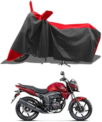 KEDIT Two Wheeler Cover for Universal For Bike(Trigger, Red, Black)