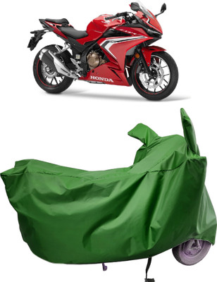 Amexride Two Wheeler Cover for Honda(CBR500R, Maroon)