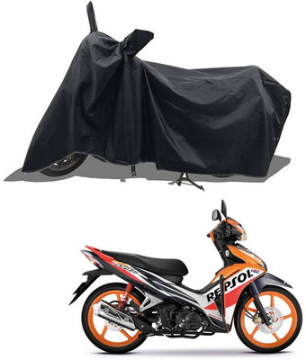 PAGORA Waterproof Two Wheeler Cover for Honda(Blade 125, Black)