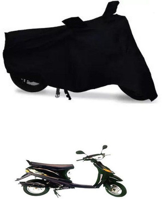 DeepShakshi AUTOMOTIVE Waterproof Two Wheeler Cover for Bajaj(Spirit, Black)