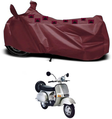 ZEDTEEK Waterproof Two Wheeler Cover for Bajaj(Maroon)