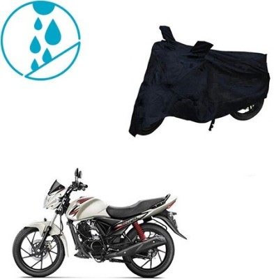 MMSSTAR Waterproof Two Wheeler Cover for Suzuki(Sling Shot, Black)