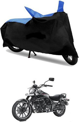 MMSSTAR Waterproof Two Wheeler Cover for Bajaj(Blue, Black)