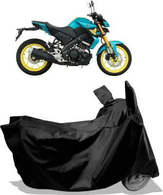 Amexride Two Wheeler Cover for Yamaha(MT 15 New, Black)