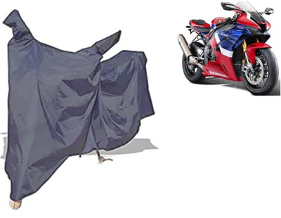 Amexride Two Wheeler Cover for Honda(CBR1000RR Fireblade, Grey)