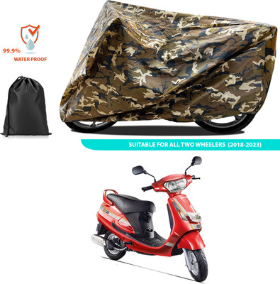 PAGORA Waterproof Two Wheeler Cover for Mahindra(Duro DZ, Yellow)