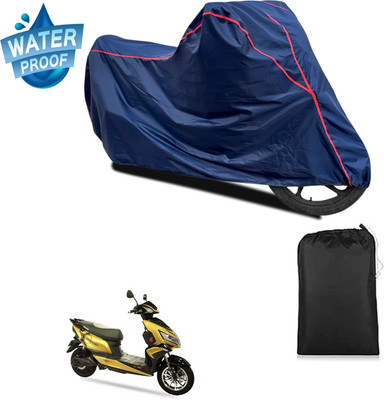 PAGORA Waterproof Two Wheeler Cover for Okinawa(Blue)
