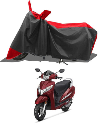 AutoGalaxy Waterproof Two Wheeler Cover for Honda(Activa 6G, Red, Black)