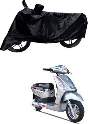 Furious3D Two Wheeler Cover for Hero(Electric NYX e5, Black)