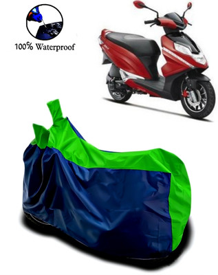 Autofly Waterproof Two Wheeler Cover for Hero(Dare, Blue, Green)