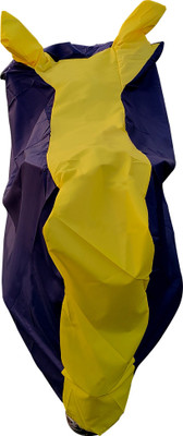 Kappihun Waterproof Two Wheeler Cover for Yamaha(Gladiator, Yellow, Blue)