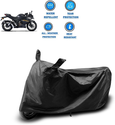 DeepShakshi AUTOMOTIVE Two Wheeler Cover for Suzuki(Gixxer 250, Black)