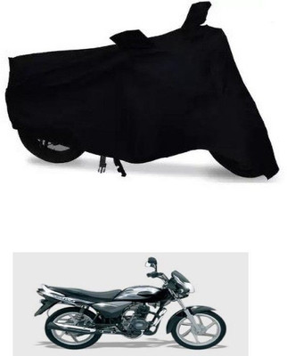 DeepShakshi AUTOMOTIVE Waterproof Two Wheeler Cover for Bajaj(Platina 125, Black)