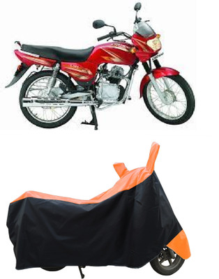 Coxtor Waterproof Two Wheeler Cover for LML(CRD, Orange)